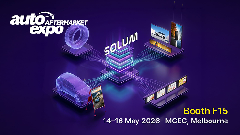 SOLUM at Australian Auto Aftermarket Expo 2026 (AAAE) 