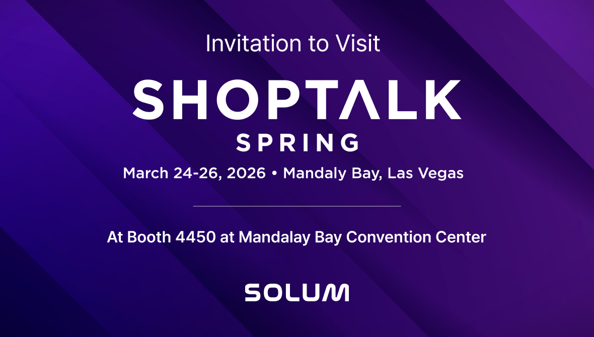 SOLUM Showcases Retail Intelligence, Redefined at Shoptalk Spring 2026